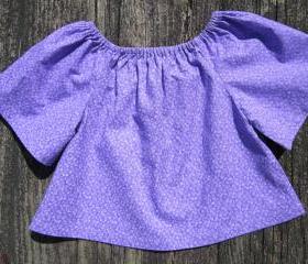 Girls peasant top size 3